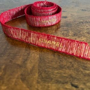 Authentic Chanel  ribbon